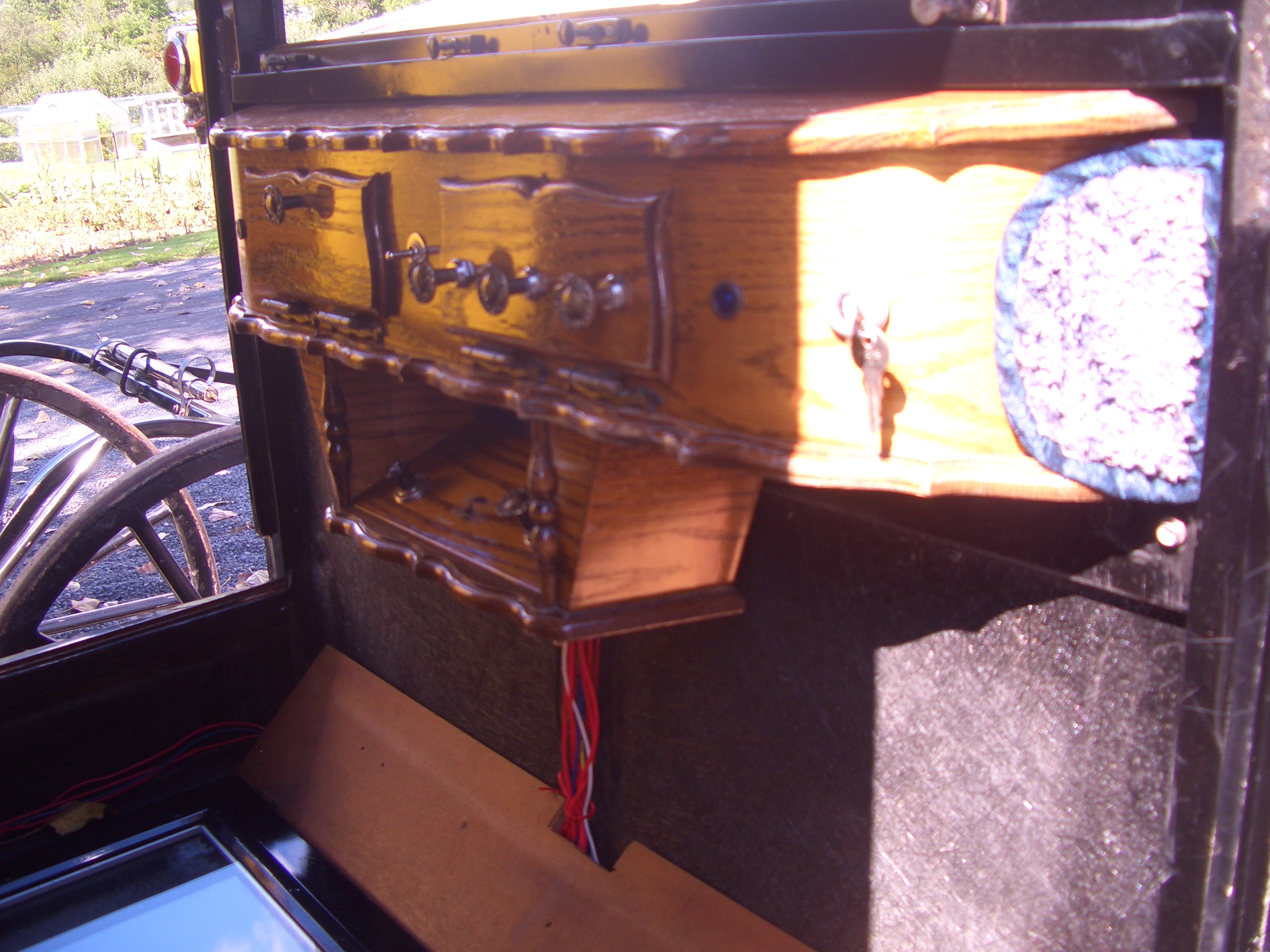 Byler Amish buggy dashboard Big Valley Byler Amish buggy dashboard Big Valley